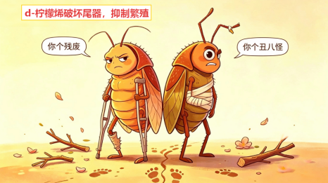 新发现颠覆认知!d-柠檬烯长效控虫秘密,藏在″肢体致残″里