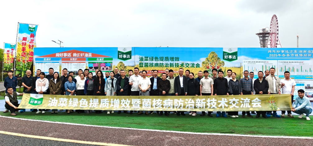 氟吡菌酰胺出击,拜耳"好事达"五年五省验证破解油菜菌核病防控难题