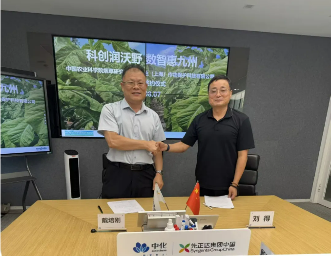 先正达与中国农科院烟草所深化战略合作，聚焦创新研发、新型绿色防控技术示范推广