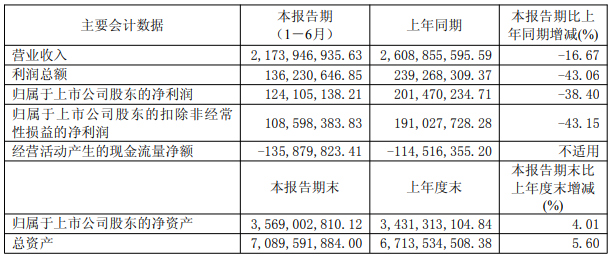 海利尔2026上半年营收21.74亿元,恒宁项目逐步达产显现规模效应