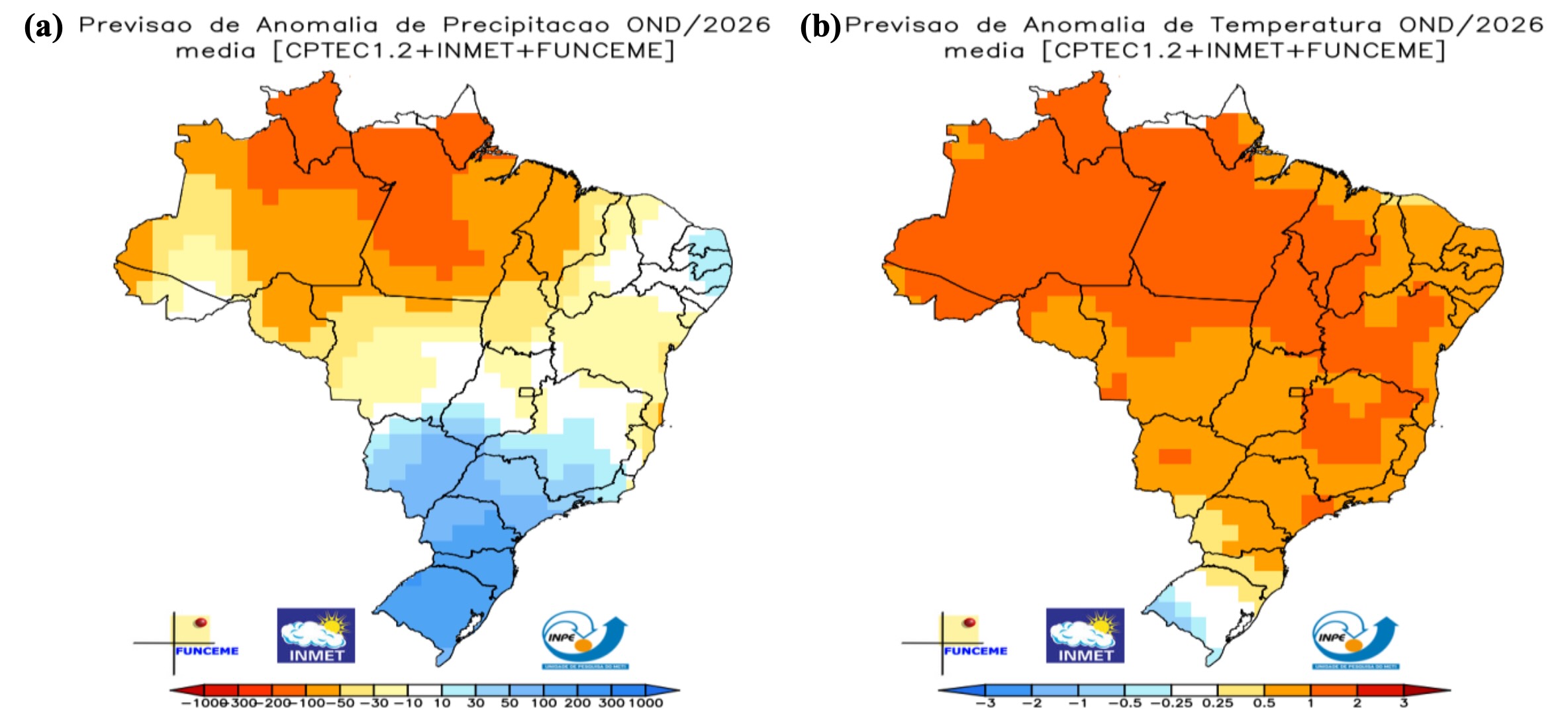El Niño muito forte deve marcar primavera de 2026 no Brasil