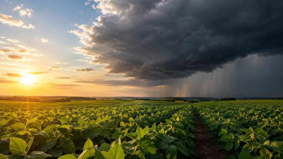 Temporais e granizo colocam produtores de SP em alerta