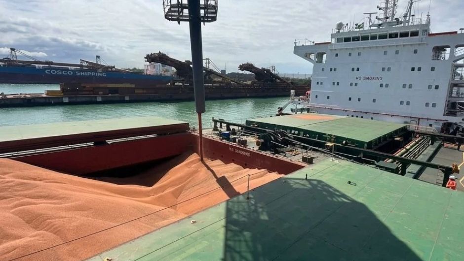 VLI inicia transporte ferroviário de sorgo para exportação